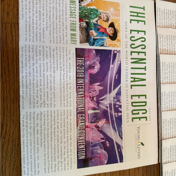 Young Living Gary Young 2018 Essential Edge Last Publications Before Death - Picture 2 of 4